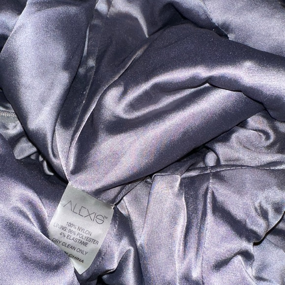 ALEXIS *Carleen* gunmetal sequin strapless party jumpsuit S - Picture 11 of 11